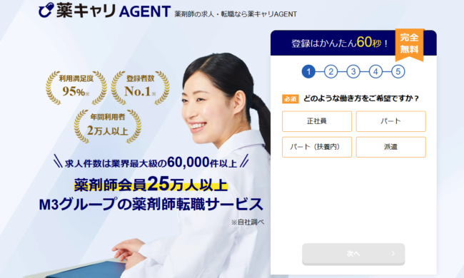 薬キャリエージェント